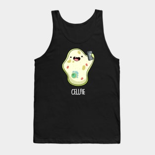 Cellfie Funny Biology Pun Tank Top